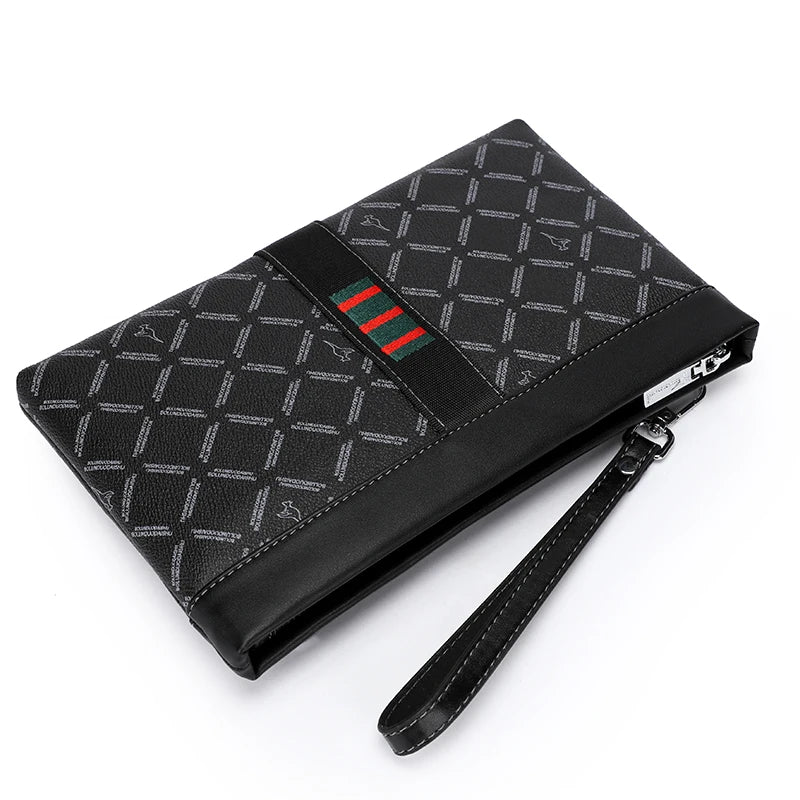 Pochette homme business men Noir A / 17cm x 27cm x 3cm-Noir B / 17cm x 27cm x 3cm-ShopGET® 