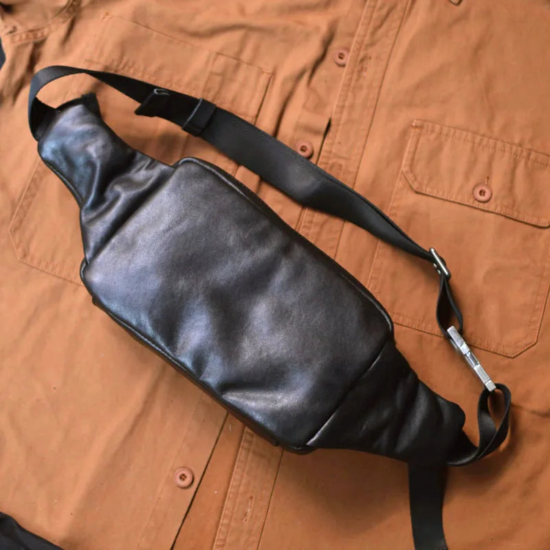 Sac banane de luxe premium pour homme