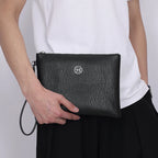 Pochette homme d'affaire moderne Marron A / 25cm x 19cm x 2cm-Noir / 25cm x 19cm x 2cm-Marron B / 25cm x 19cm x 2cm-ShopGET® 