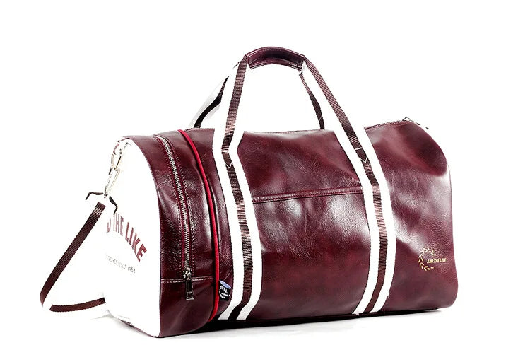 Sac polochon voyage femme original Noir-Noir Jaune-Bordeau-Bleu-ShopGET® 