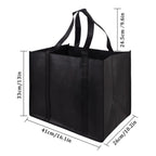 sac cabas tissu original Orange-Bleu-Rose red-Rouge-Noir-Navy Bleu-Gris-Vert-ShopGET® 