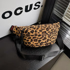 Sac banane léopard de luxe unique