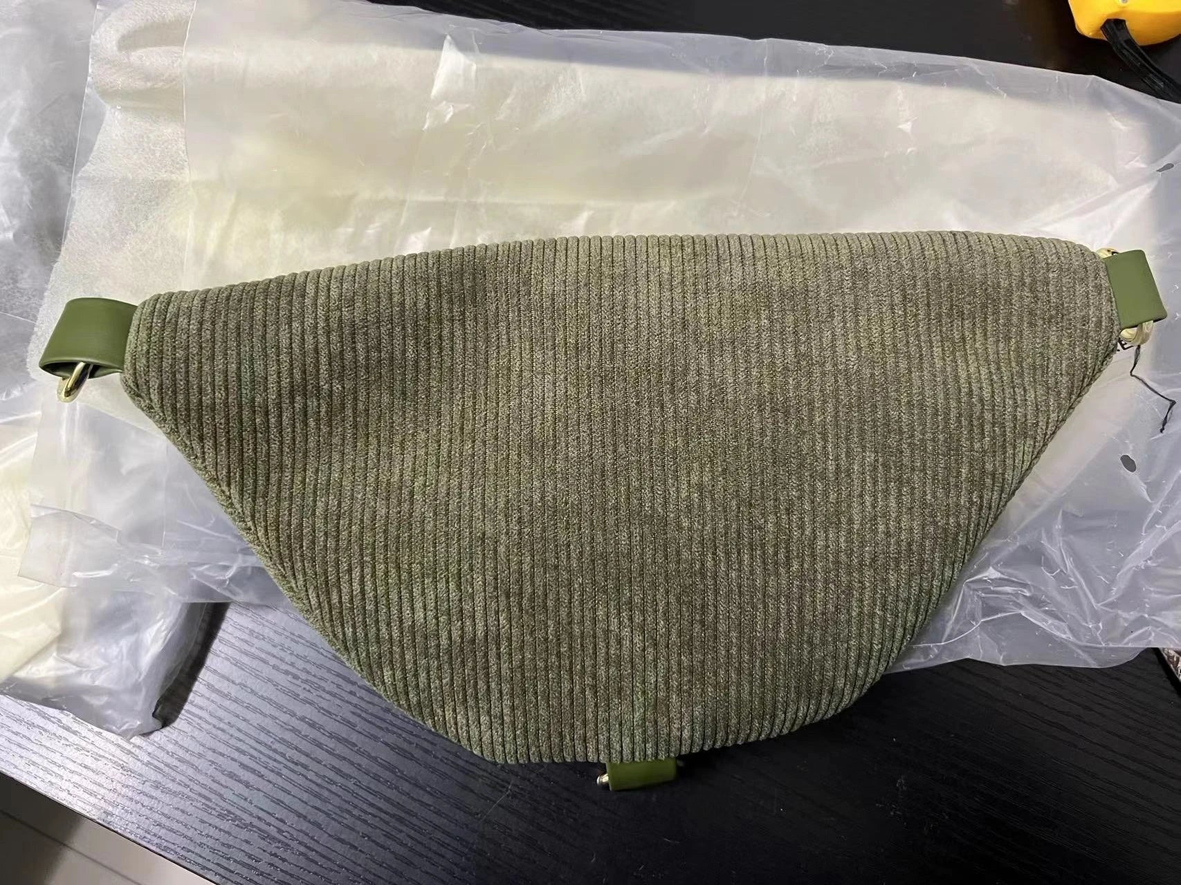 Sac banane femme en velours canvas - ShopGET®