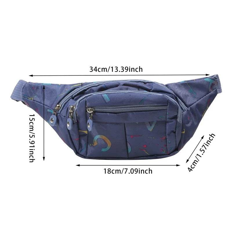 Sac banane femme en tissu solide - ShopGET®