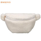 Sac banane velours marron