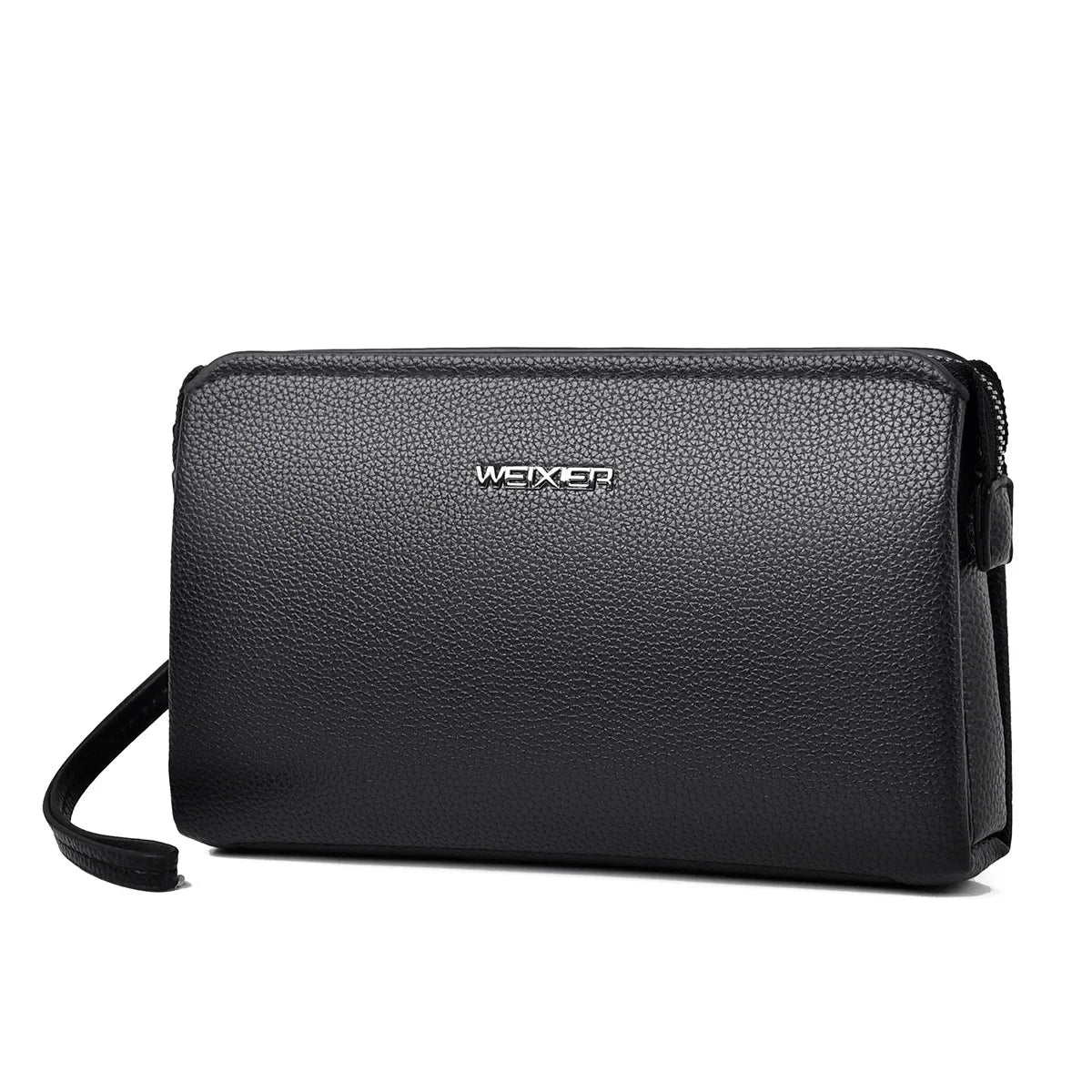 Pochette homme original en matériaux nobles 23 x 4 x 14cm / Noir-23 x 4 x 14cm / Marron-ShopGET® 