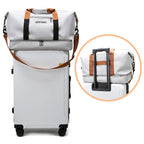 Sac weekend femme tendance moderne Noir-Gris-Kaki-Bleu-Vert-ShopGET® 