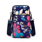 Pochette téléphone floral messenger - ShopGET®