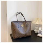 Sac cabas femme cuir souple Café / 42x30x13cm / Offerte-Blanc / 42x30x13cm / Offerte-Marron / 42x30x13cm / Offerte-ShopGET® 