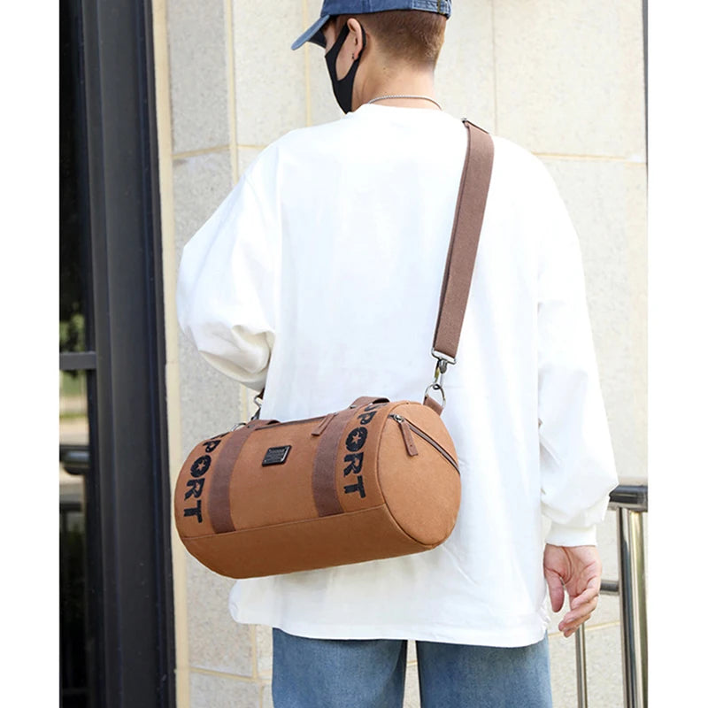 Sac polochon sport homme et femme Bleu-Noir-Kaki-Vert-ShopGET® 