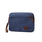 Pochette homme en tissu original Gris-Noir-Bleu-Marron-Vert-Kaki-ShopGET® 