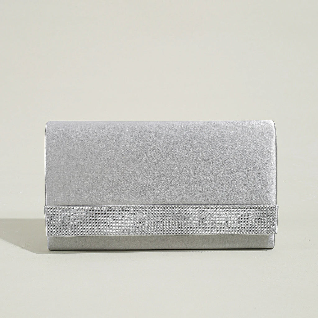 Pochette sac femme tendance Vert / 23 x 5 x 12cm-Argent / 23 x 5 x 12cm-Noir / 23 x 5 x 12cm-Bleu / 23 x 5 x 12cm-ShopGET® 