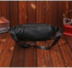 Sac banane homme rectangulaire en cuir - ShopGET®