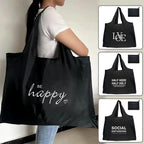 Sac de courses happy A-B-C-D-E-F-G-H-I-J-K-L-M-ShopGET® 