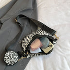 Sac banane léopard demi-lune de haute qualité