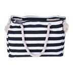 Cabas sac rectangulaire Bleu-Noir-ShopGET® 