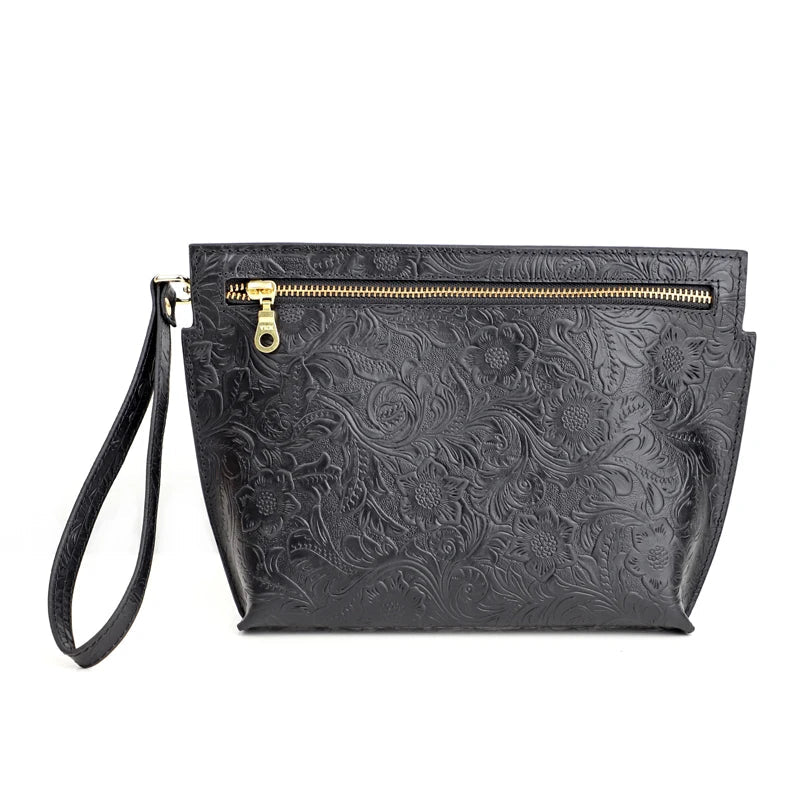 Pochette homme voyage de luxe Noir-Marron-Bleu A-Bleu B-Bleu C-ShopGET® 