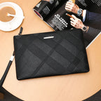 Pochette homme cuir luxe Marron A / 28 x 2.5 x 17cm-Marron B / 28 x 2.5 x 17cm-Noir A / 28 x 2.5 x 17cm-Noir B / 28 x 2.5 x 17cm-ShopGET® 