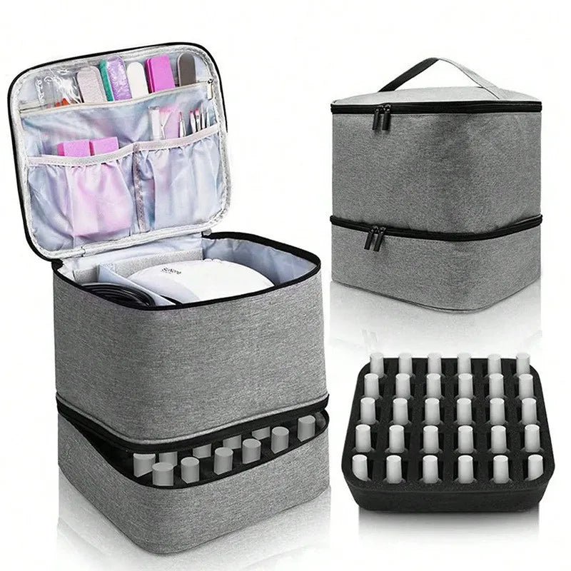 Grande trousse de toilette avec compartiment femme - ShopGET®