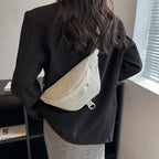 Sac banane femme en velours canvas - ShopGET®