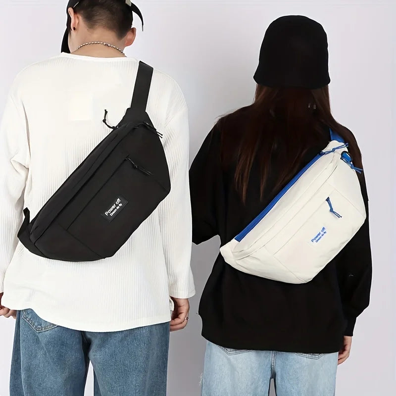 Sac banane bleu pour homme