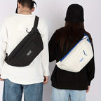 Sac banane bleu pour homme