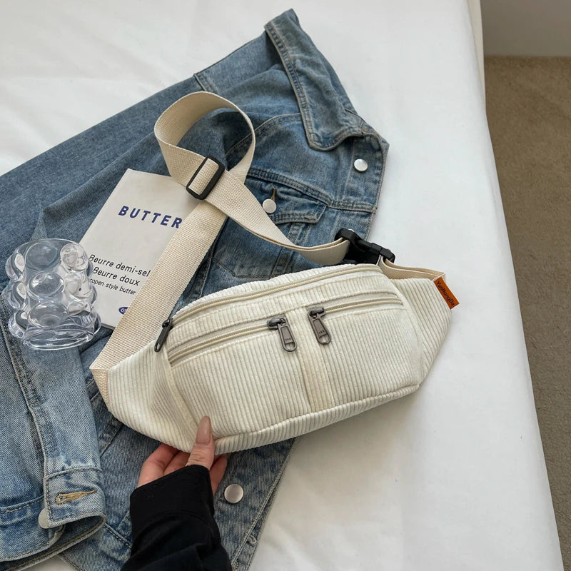 Sac banane femme fausse fourrure courte - ShopGET®