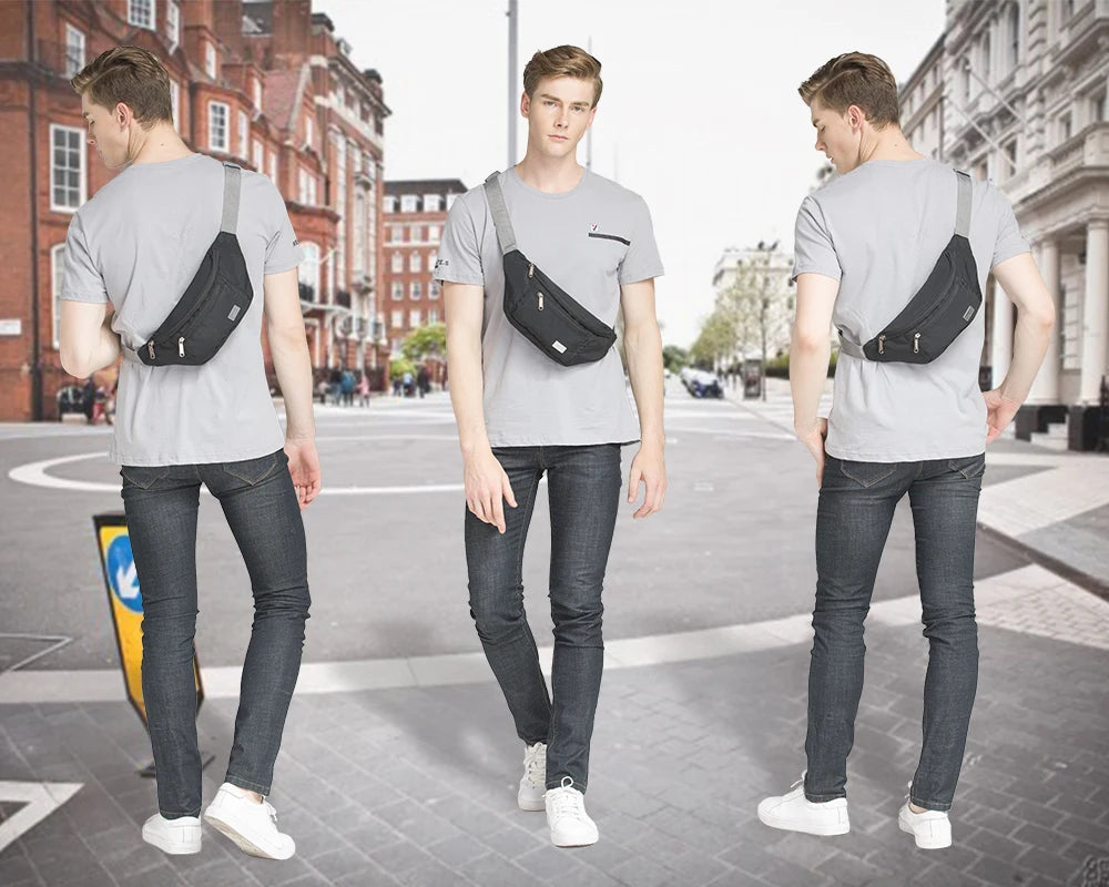 Sac banane homme vintage