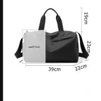 Sac weekend femme noir Vert-Gris-Noir-Kaki-Bleu-ShopGET® 