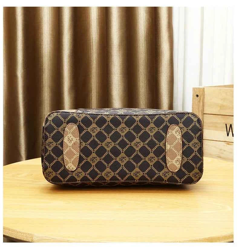 Sac cabas femme bandoulière Burgundy-Champagne-ShopGET® 