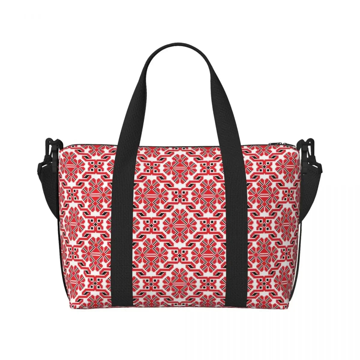 Sac cabas bohémien rouge - ShopGET®