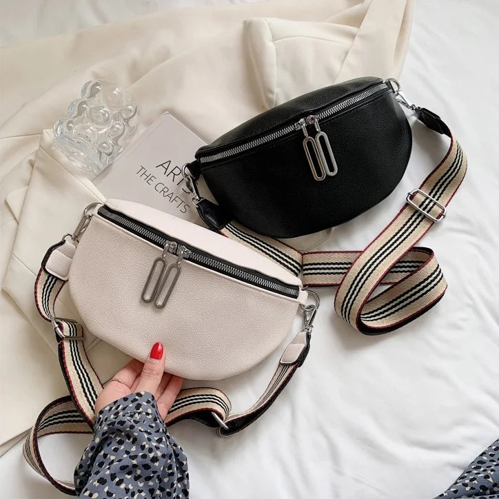 Sac banane blanc pour femme - ShopGET®