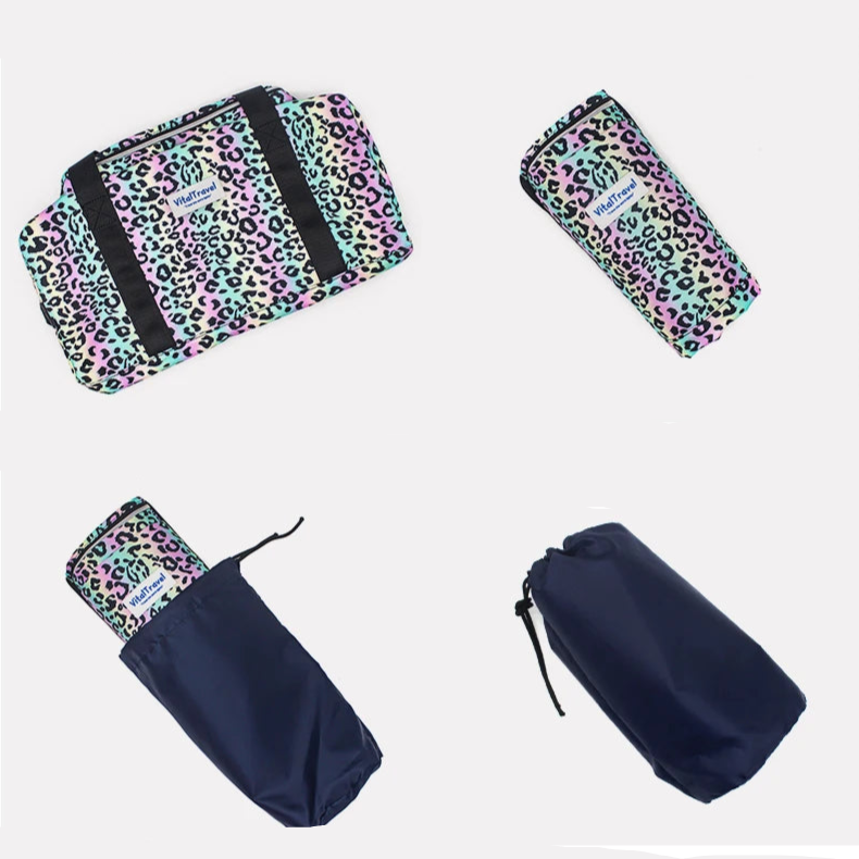 Sac polochon personnalisé léopard Rose / 46 x 22 x 23cm-Rose gradient / 46 x 22 x 23cm-Noir Blanc / 46 x 22 x 23cm-Noir / 46 x 22 x 23cm-Vert / 46 x 22 x 23cm-Gris / 46 x 22 x 23cm-ShopGET® 