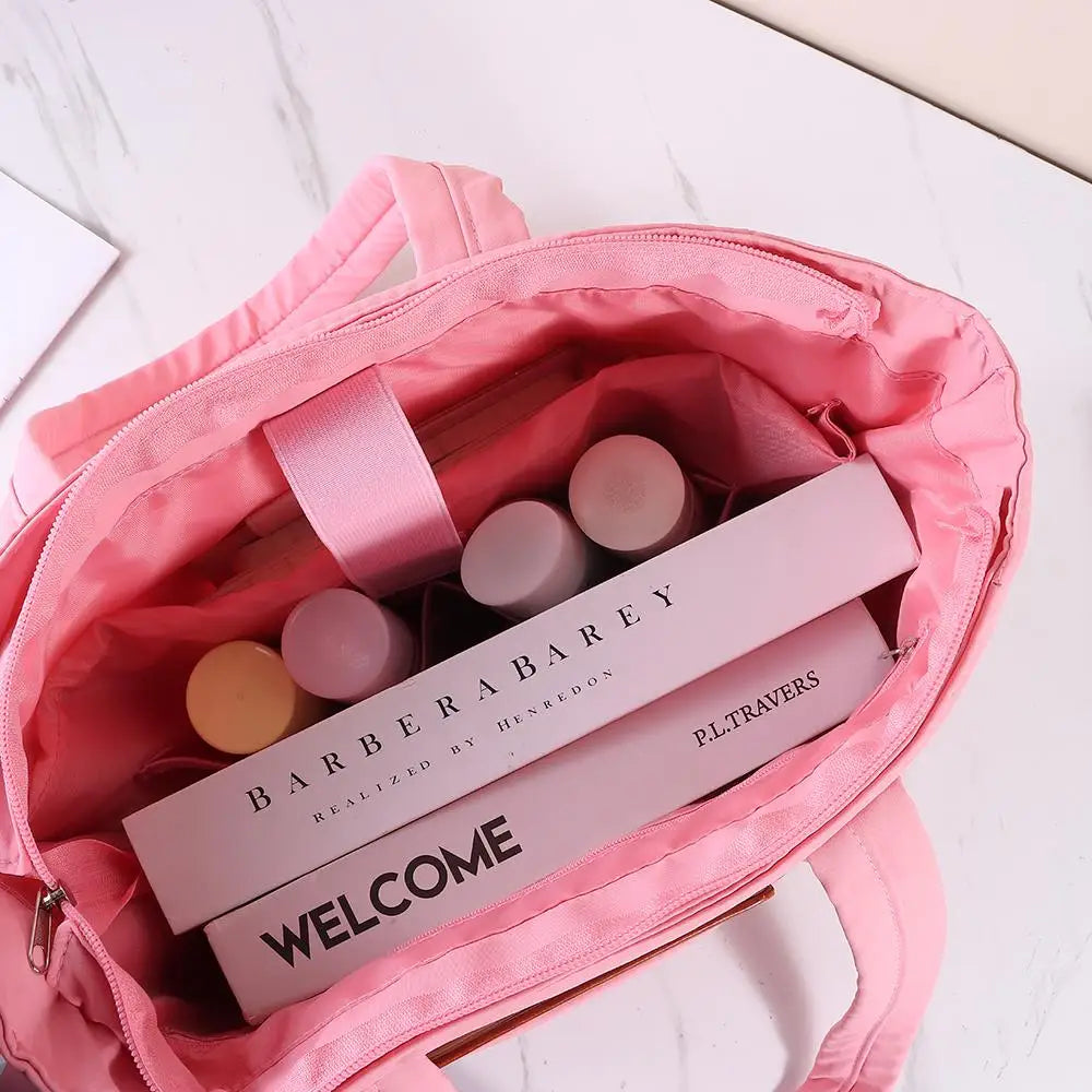 Cabas femme noir versatile Noir-Gris-Pourpre-Beige-Rose-ShopGET® 