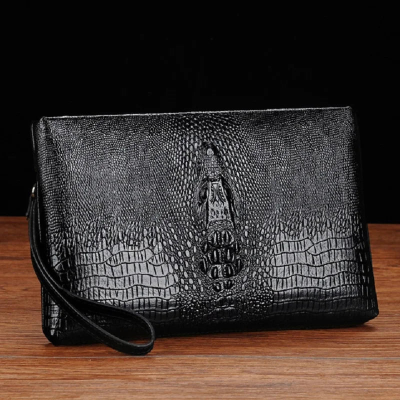 Pochette homme tommy elodor Marron-Noir-ShopGET® 