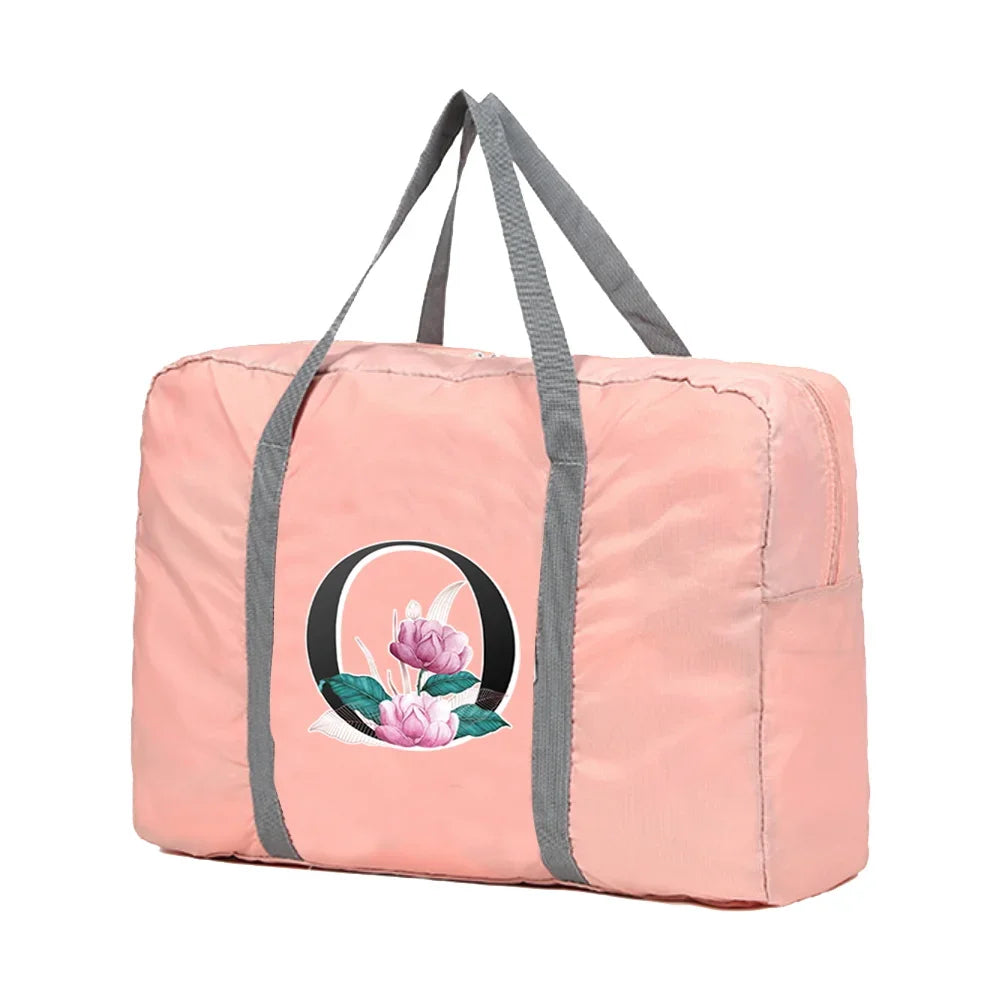 Sac weekend lettre prénom de H à Q K-J-I-H-O-N-M-L-Q-P-ShopGET® 