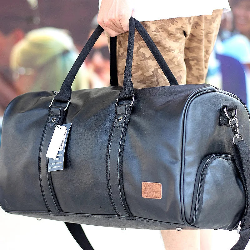 Sac polochon cuir femme et homme - ShopGET®