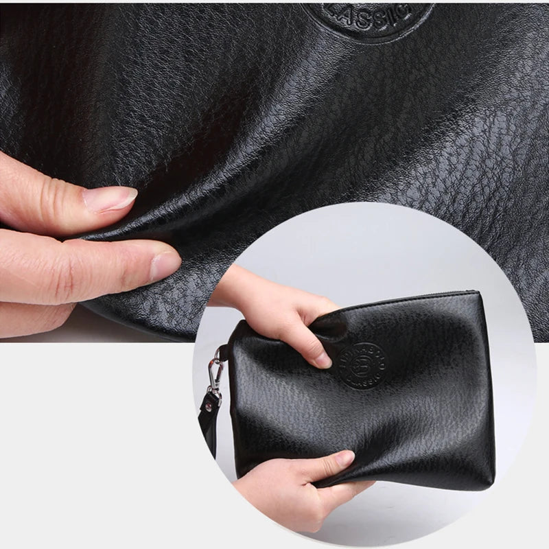 Pochette homme business Style Noir A / 24 x 18 x 2cm-Marron A / 24 x 18 x 2cm-Marron B / 24 x 18 x 2cm-Marron C / 24 x 18 x 2cm-Noir B / 24 x 18 x 2cm-Marron D / 24 x 18 x 2cm-Noir C / 24 x 18 x 2cm-ShopGET® 