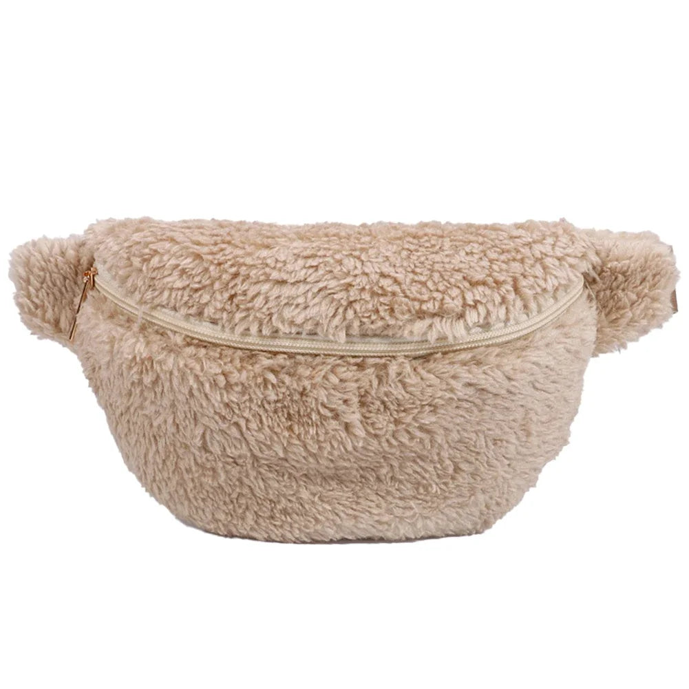 Sac banane velours côtelé noir original