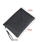 Pochette homme enveloppe Noir-ShopGET® 