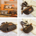 Sac banane femme chic déco géométrique & lettre