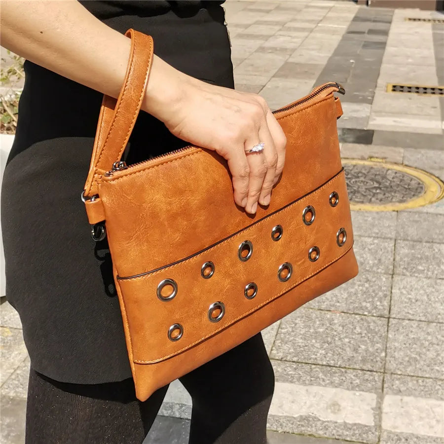 Sac à main pochette femme Noir / 29X22X2cm-Marron / 29X22X2cm-ShopGET® 