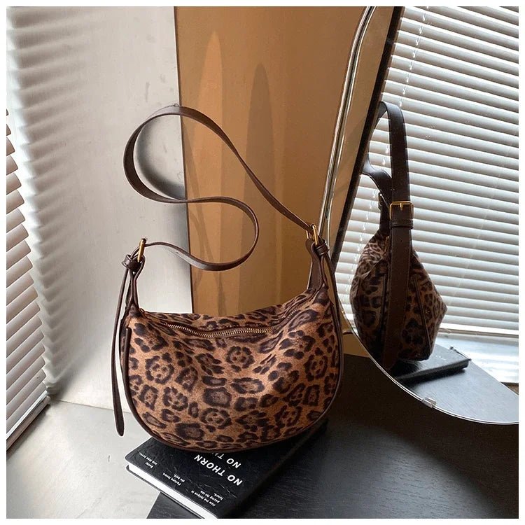 Sac banane léopard pour jeune femme