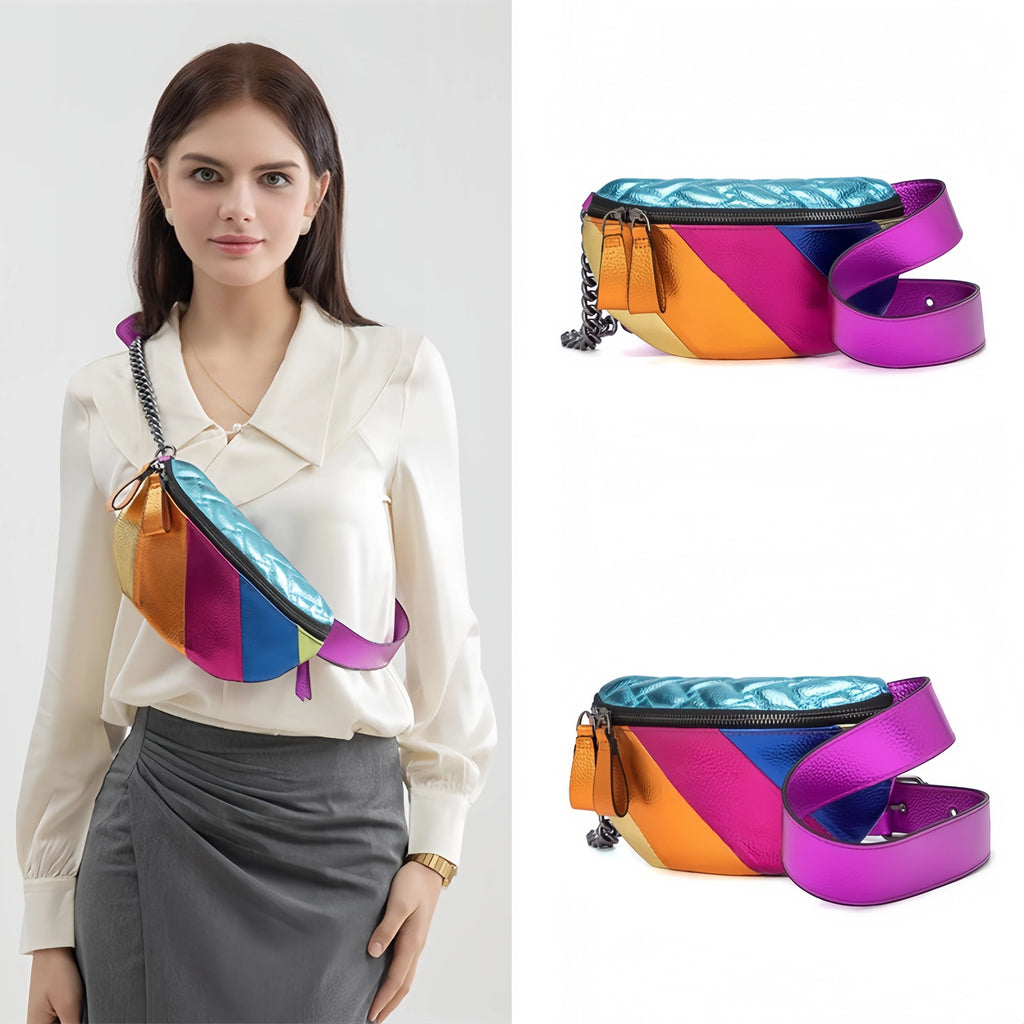 sac banane femme tendance en cuir Pu