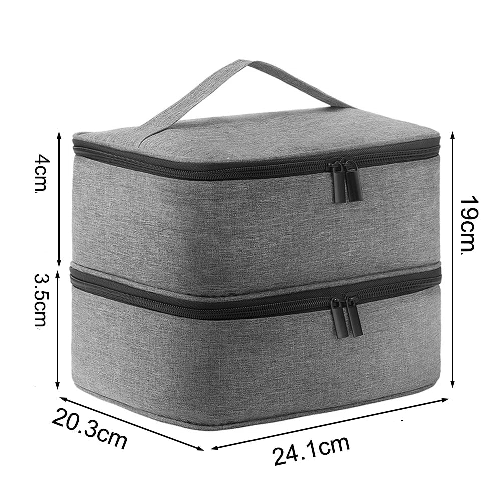 Grande trousse de toilette avec compartiment femme - ShopGET®