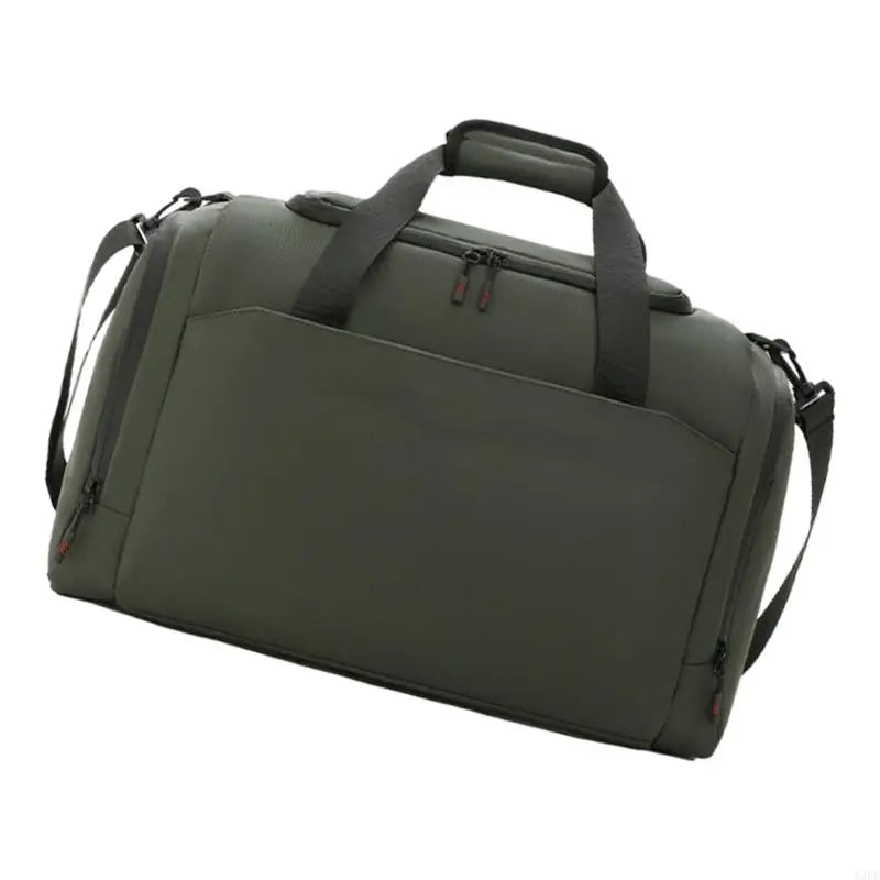 Sac weekend tissu pour femme Beige-Vert-Noir-ShopGET® 