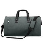 Grand sac weekend à bandoulière Gris-Noir-Gris Sombre-ShopGET® 