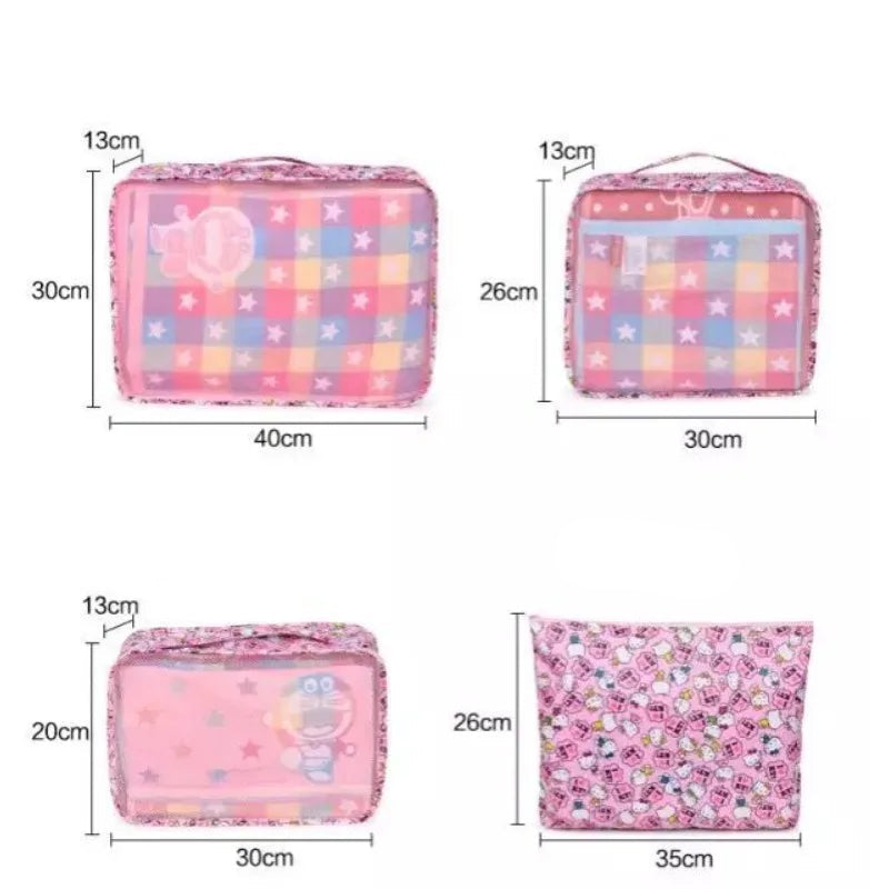 Trousse de toilette femme 6 Pièces flanelle - ShopGET®
