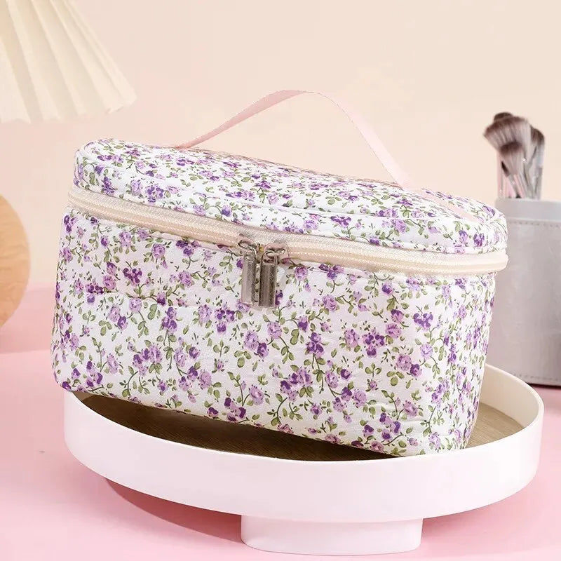 Grande trousse de toilette femme coton - ShopGET®