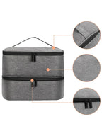 Grande trousse de toilette avec compartiment femme - ShopGET®